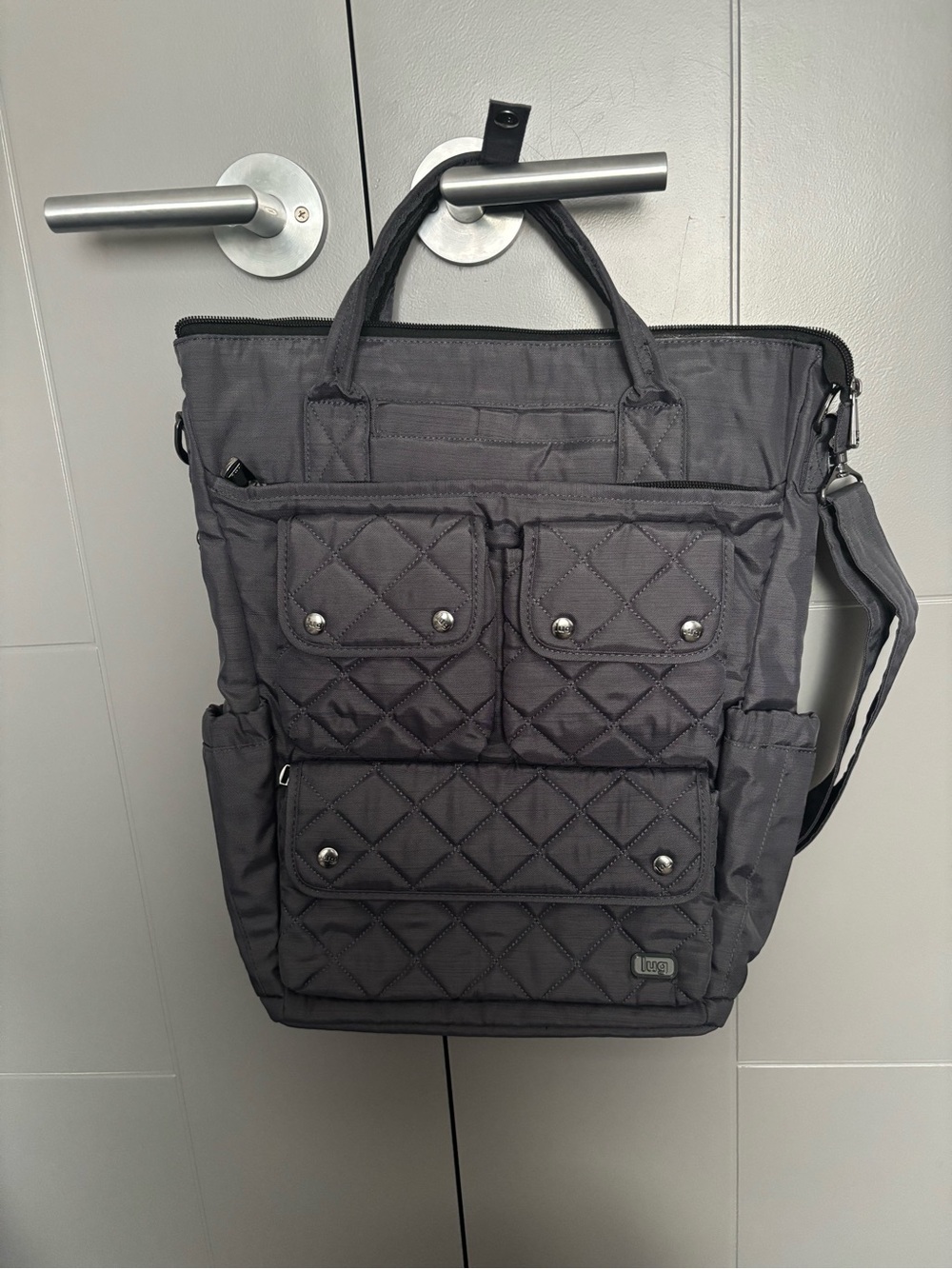 Lug Charleston Tote Bag - Charcoal